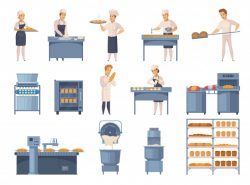 Bakery elements set