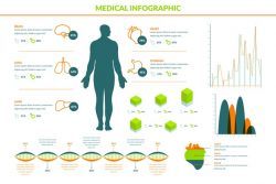 Medical healthcare infographic