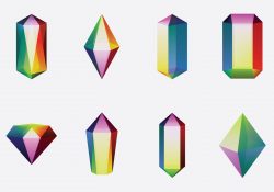 Colorful Quartz Crystal