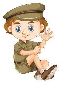 Cute happy smiling child isolated on white