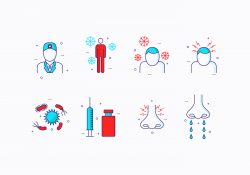 Flat Sinus Icon