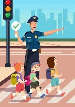 Police Officer Helping