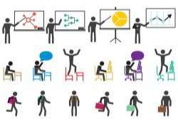 School And Work Icons