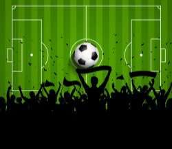 Soccer or Football crowd background