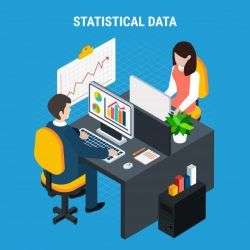 Statistical data isometric