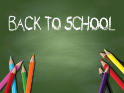 Back to school background