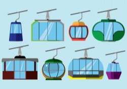 Free Cable Car Icons