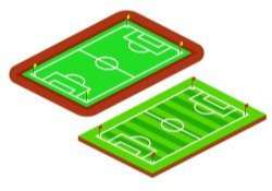 Isometric Soccer Fields