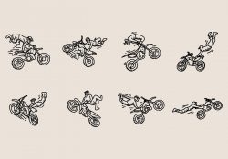 Motocross Freestyle Icon