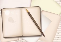 Vintage Blank Block Notes