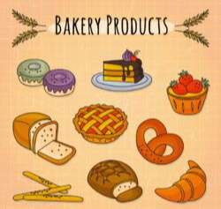 9 colorful baked food