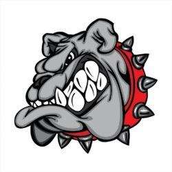 Dog head logo vector
