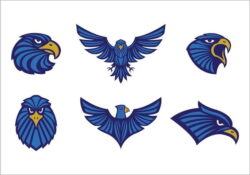 Eagles Logo Template vector