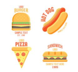 Fast food logo