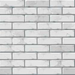 Gray brick wall background vector