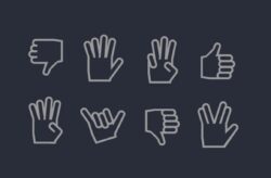 Hand Signal Icons