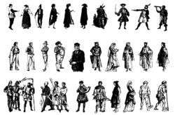 Historic Figure Illustrations