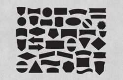 Label And Badge Vector Shapes