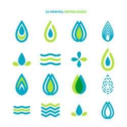 16 mini water drop sign design