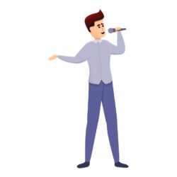 Modern singer