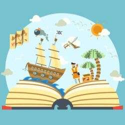 Pirate World Stereo in the book