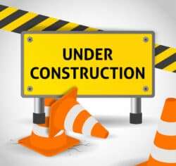 creative under construction