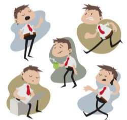 5 vector materials for creative business white-collar men