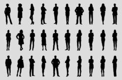 Vector People Silhouettes 02