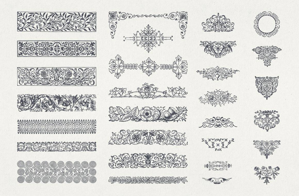 Vintage Victorian Decorations