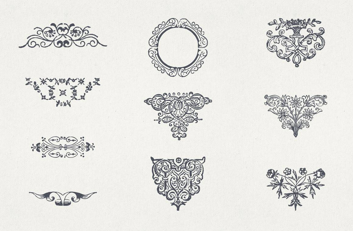 Vintage Victorian Decorations 01
