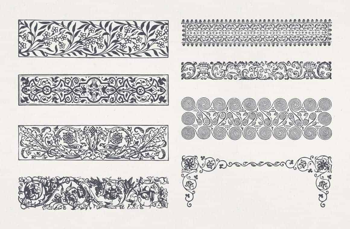 Vintage Victorian Decorations 03
