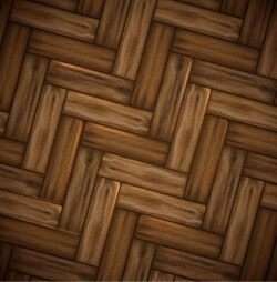 Wooden square piece splicing background
