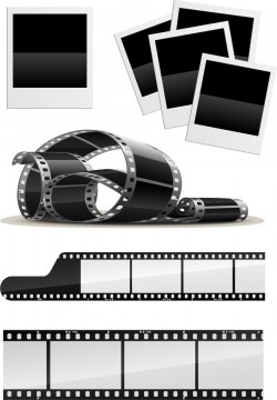 Cinema Frames 01 Vector
