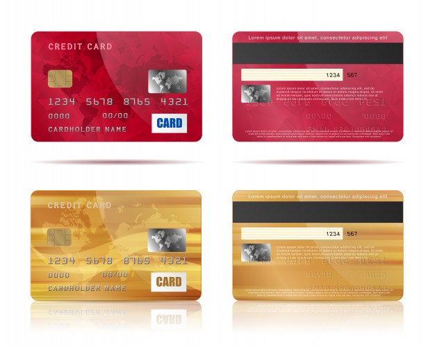 Credit cards set