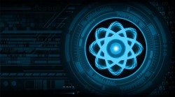 Shining atom scheme illustration